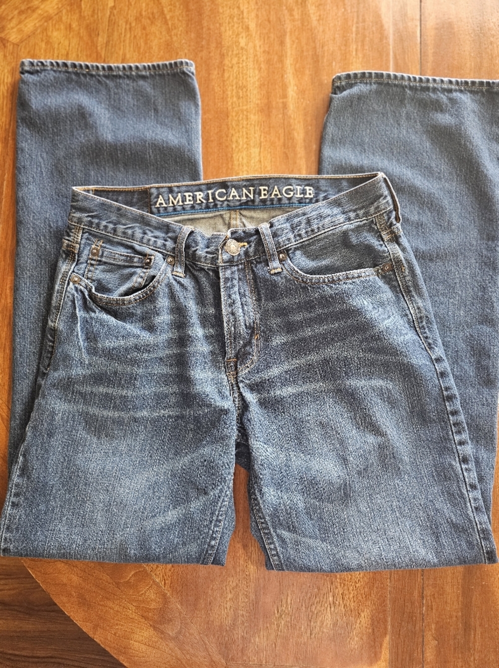 American Eagle Outfitters Men's Bootcut Jeans - Picture 3 of 4